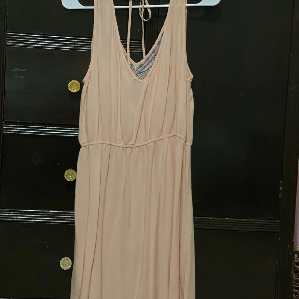 Papaya pink/coral dress - Picture 4 of 7